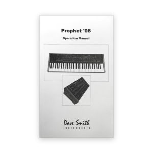 Prophet-08-Manual